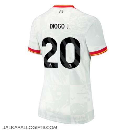 Liverpool Diogo Jota #20 Kolmaspaita Naiset 2024-25 Lyhythihainen